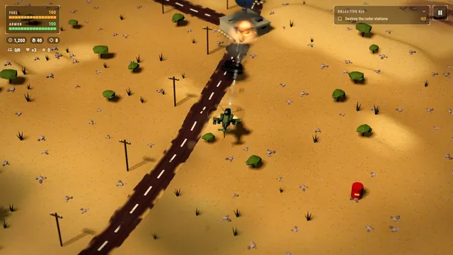 Gameplay frame with the avionics HUD overlaid